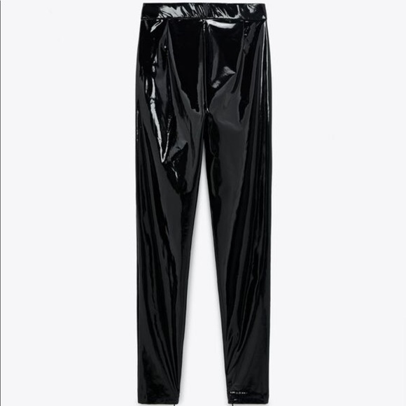 ✨NWT✨ Zara Faux Leather Leggings - Picture 4 of 4